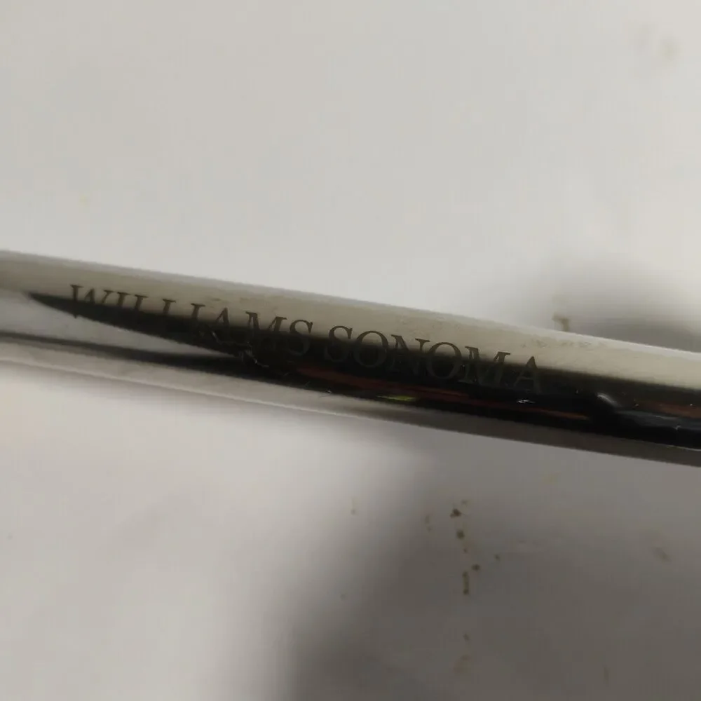 Williams-Sonoma Stainless Silicone Scraper Spatula Kitchenl by Amirah Kassem